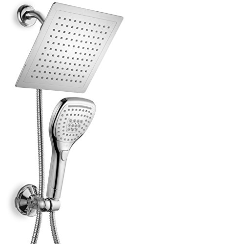 DreamSpa Ultra-Luxury Rainfall Shower Head/Handheld Combination